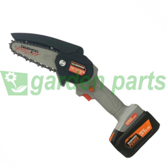 MOTOSEGA Daewoo 20V DALMCH18-1 4" 10cm COMBO BATTERIA MOTOSEGE 001201-C