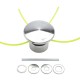 TESTINA PER DECESPUGLIATORE ALLUMINIO TESTINE 016004