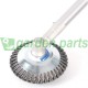Cabezal para cepillo de limpieza de suelos de desbrozadora universal 150mm, 20mm/25,4mm