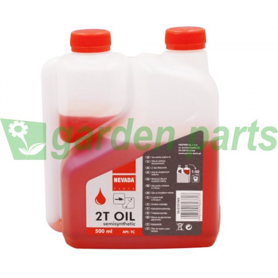 OLIO NEVADA PER MOTORI DUE TEMPI 500ml SEMISINTETICO API -TCS OLIO PER MOTORI 2T 076203